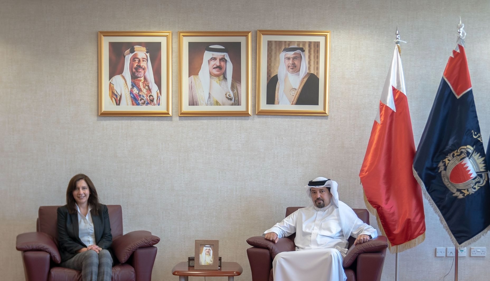 رئيس الجمارك يستقبل سفيرة جمهورية مصر العربية لدى مملكة البحرين<